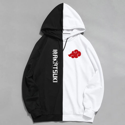 Akatsuki 2 Tone Pull Over Hoodie