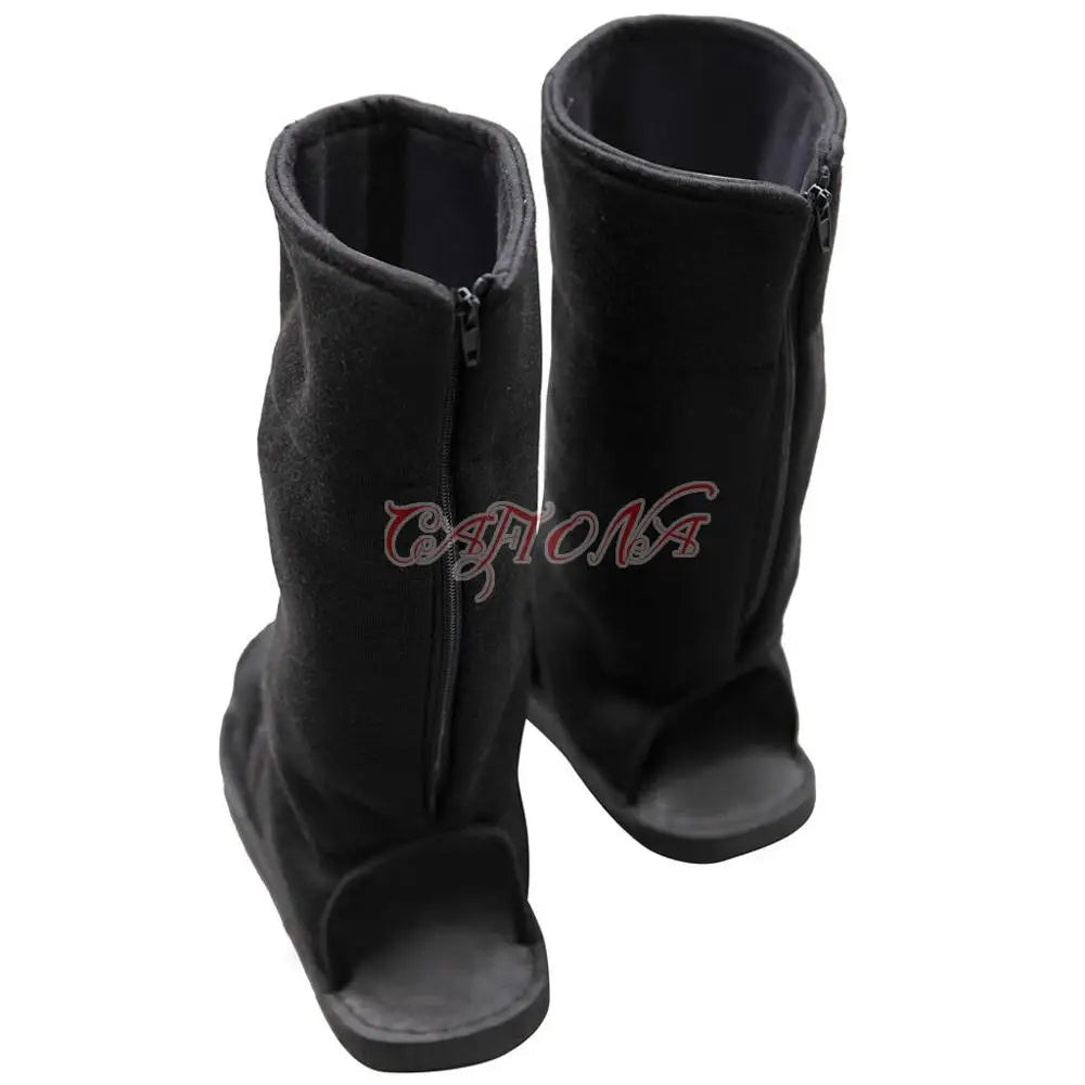 Long Black Ninja Boots