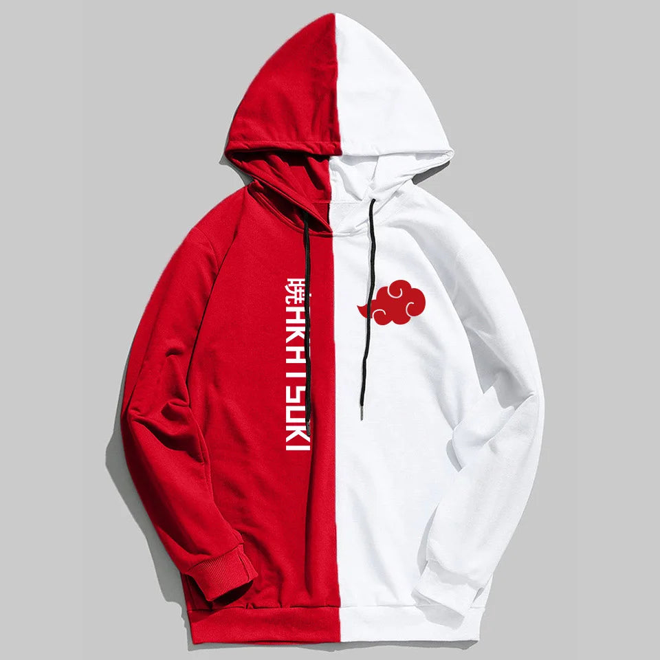 Akatsuki 2 Tone Pull Over Hoodie