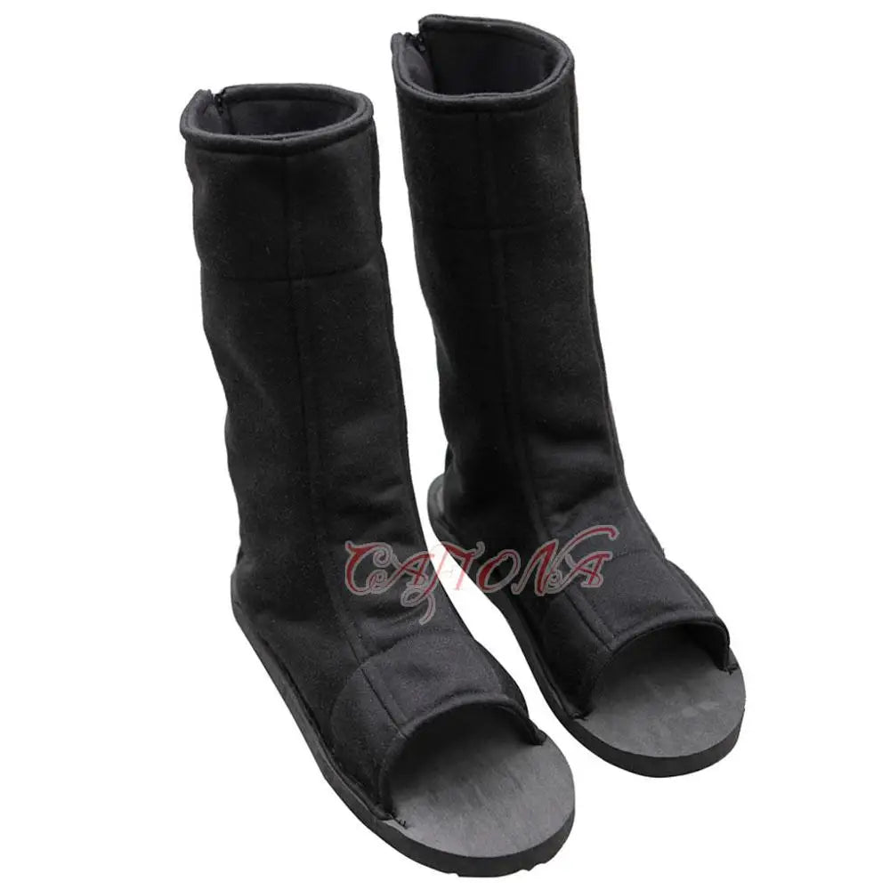 Long Black Ninja Boots