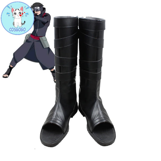 Akatsuki Ninja Boots Alt