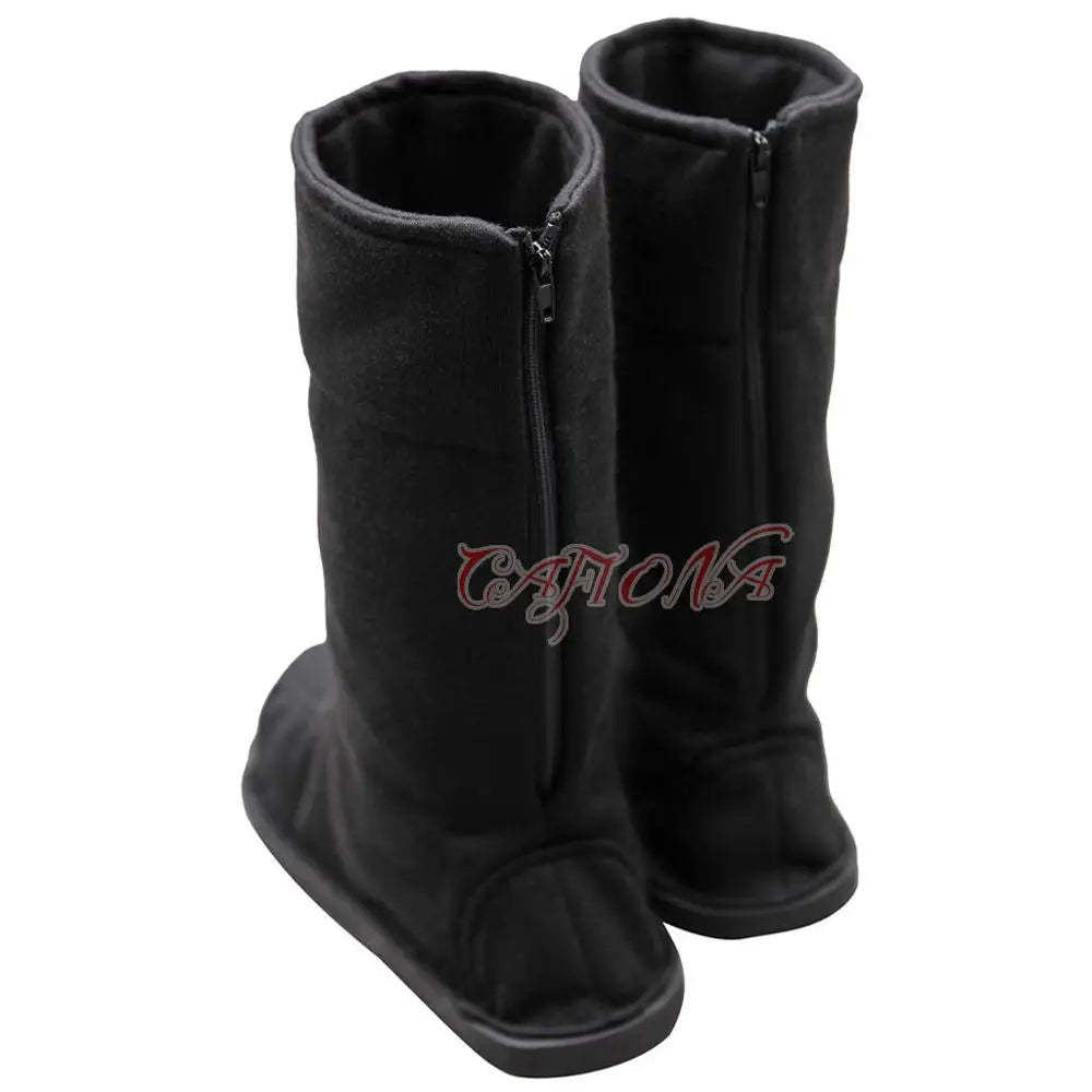 Long Black Ninja Boots