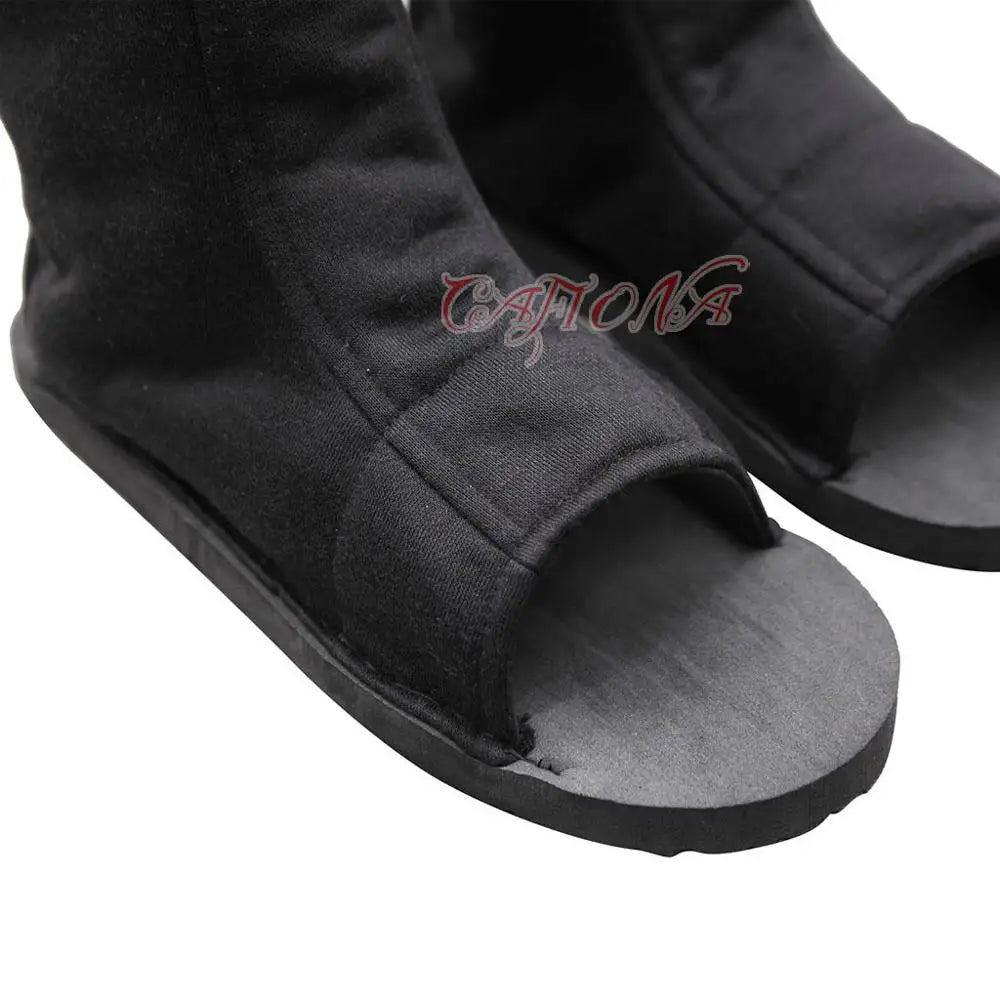 Long Black Ninja Boots