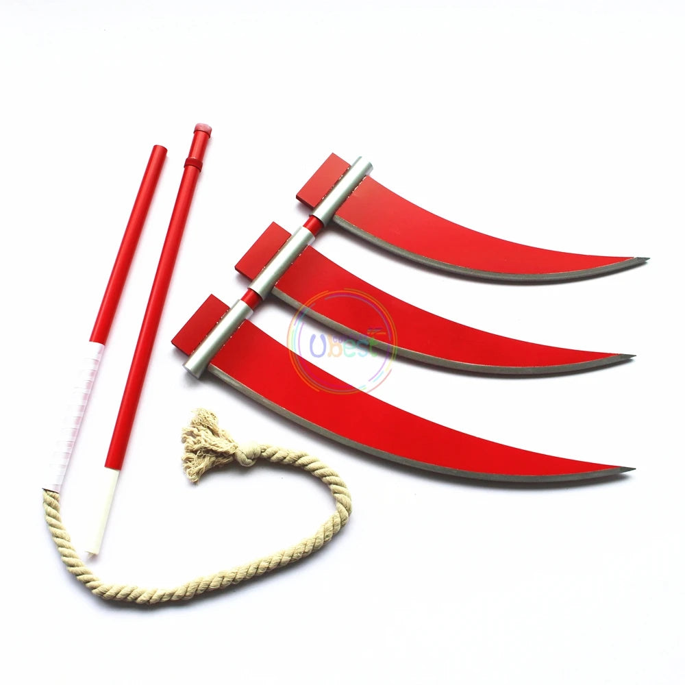 Hidan Triple Bladed Scythe Cosplay Prop