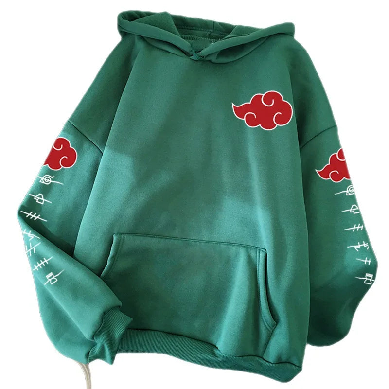 Akatsuki Cloud & Village Pullover Hoodie