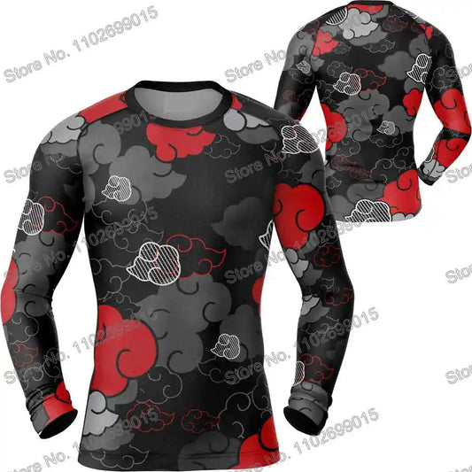 Akatsu Multi Cloud Workout & Swim Long Sleeve Shirt