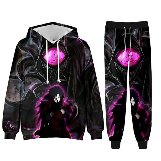 Madara Uchiha & Ten Tails Hoodie Set