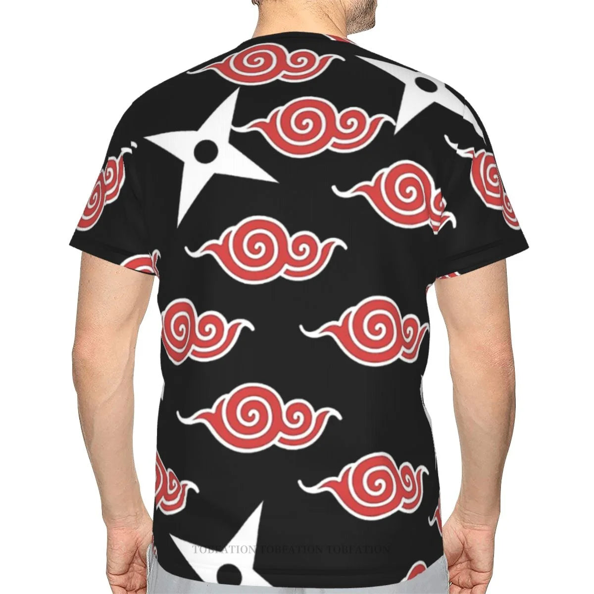 Akatsuki Alt Cloud & Shuriken T-shirt