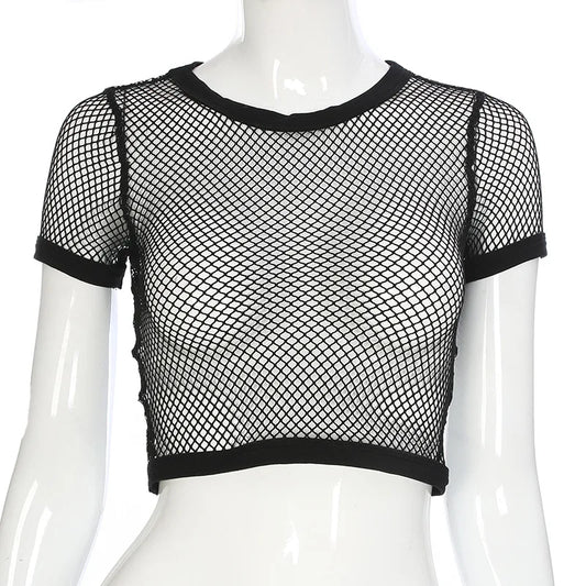 Women's Ninja Fishnet Top