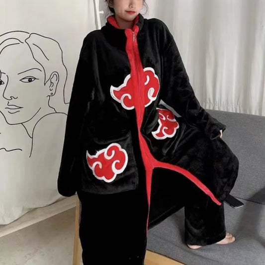 Akatsuki  Fluffy Pajama Cloak